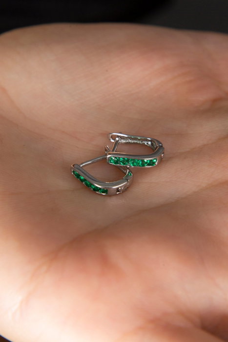 Heliophilia Silver Pendientes de Plata de Ley 925 Heliophilia Silver Pendientes de Plata de Ley 925
